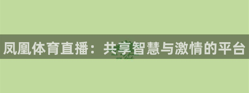 nba直播在线观看88看球：凤凰体育直播：共享智慧与激情的平台